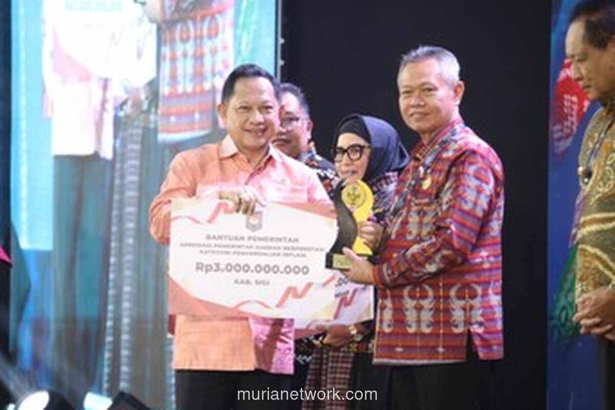 Kemendagri Beri Penghargaan Daerah Berprestasi se-Sulawesi, Ini Daftar Pemenangnya