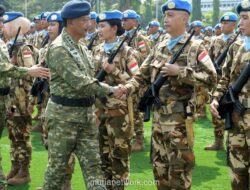 Panglima TNI Lepas 744 Prajurit Garuda untuk Misi Perdamaian PBB di Lebanon