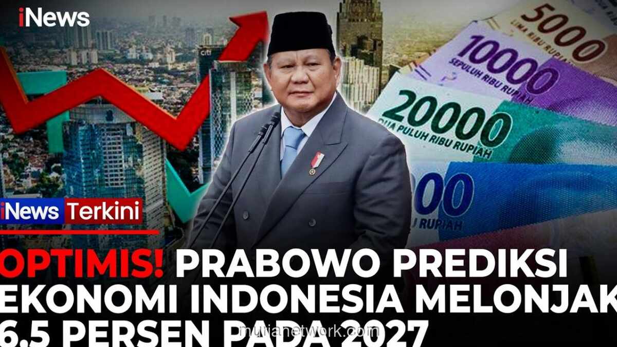 Prabowo Targetkan Ekonomi Tumbuh 5,8–6,5 Persen pada 2027, Pijakan Menuju 8 Persen di 2029