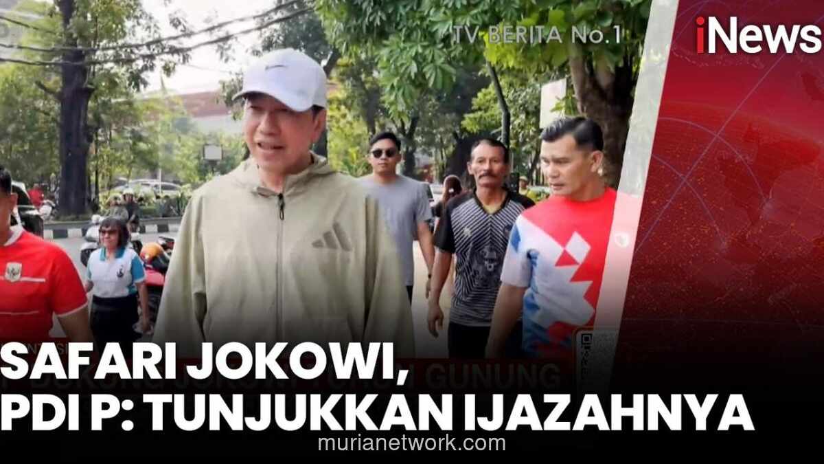 PDIP Tantang Jokowi Tunjukkan Ijazah Asli UGM saat Safari Politik ke Daerah