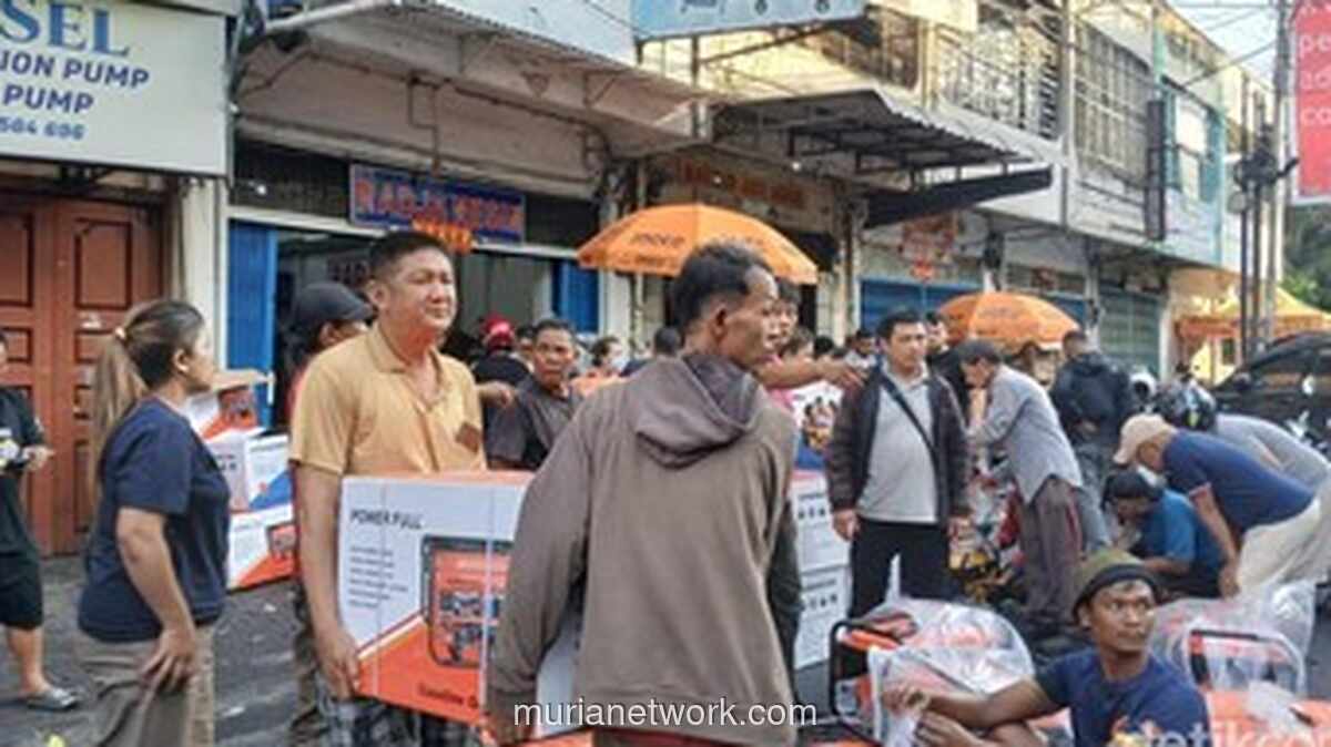 Warga Medan Borong Genset Akibat Pemadaman Listrik Berkepanjangan