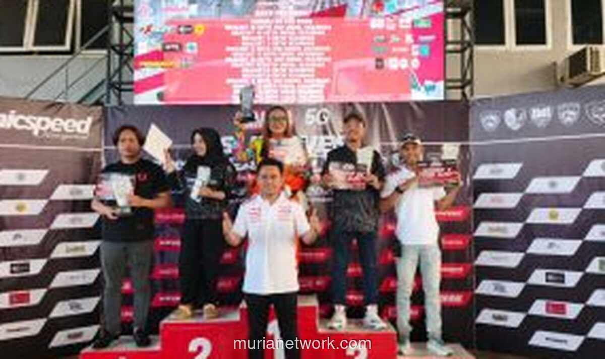 Pembalap Tuan Rumah Dominasi Kejurnas Drag Race Makassar, Adrian Witono Tercepat di Kelas Bracket 9 Detik