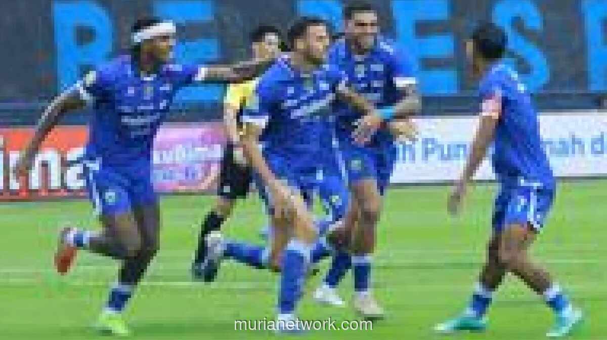 Persib Bandung Selangkah Lagi Juara BRI Super League Usai Taklukkan PSM Makassar