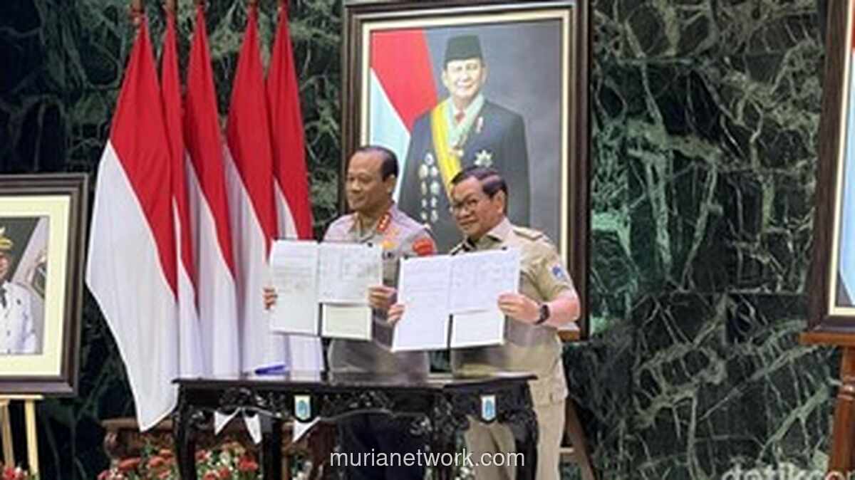 Pemprov DKI dan Polda Metro Jaya Teken MoU Integrasikan 24 Ribu CCTV untuk Keamanan Ibu Kota