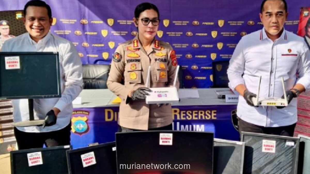 Polisi Bongkar Judi Online Skala Besar di Batam, Dua Tersangka Kelola Lebih dari 200 Ribu Akun