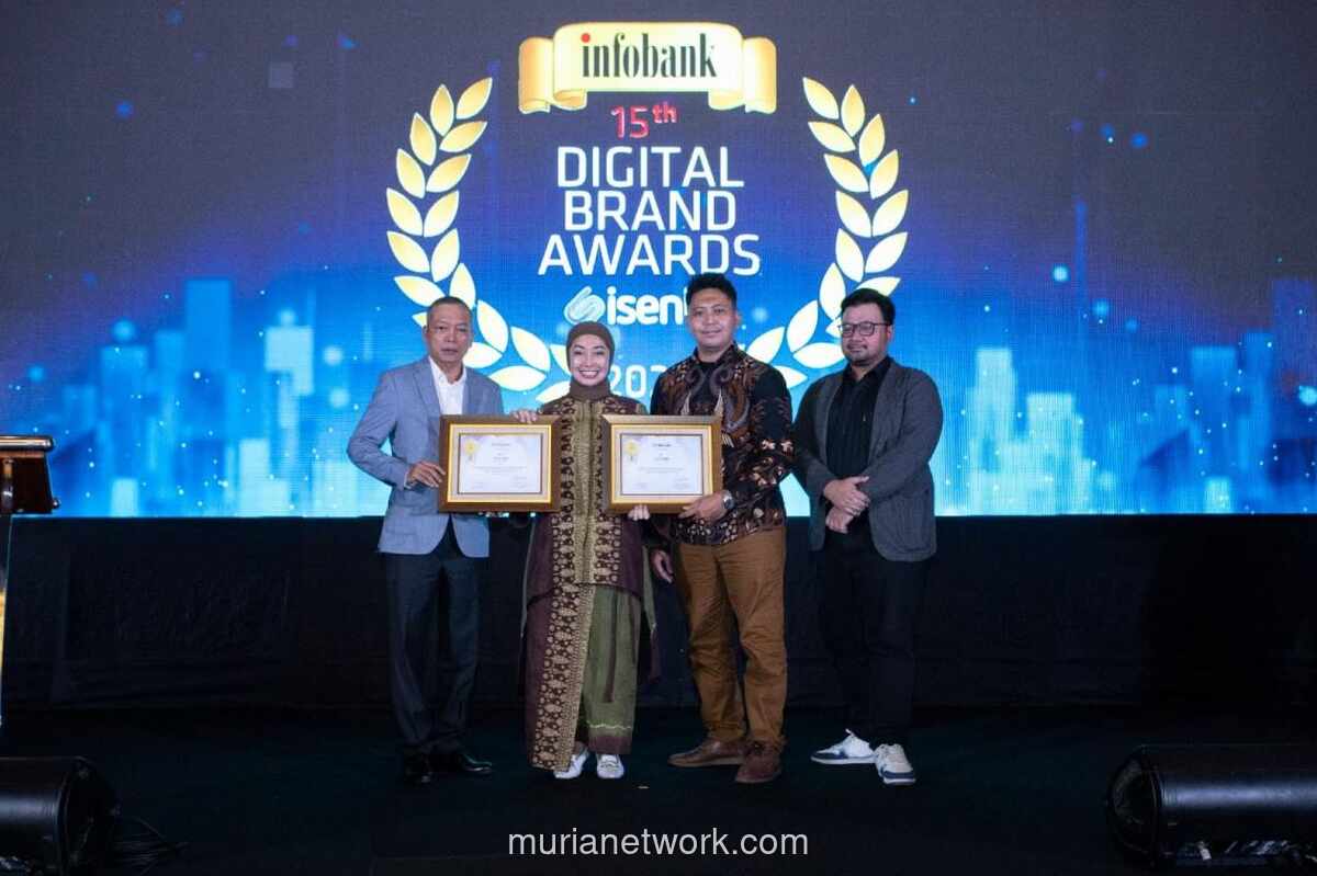 Bank bjb Raih Lima Penghargaan Digital Brand di Ajang Infobank-Isentia 2026