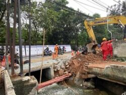 Perbaikan Jalan Amblas Lenteng Agung Ditargetkan Rampung dalam Tiga Hari