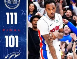 Pistons Kalahkan Cavaliers 111-101 di Game 1 Semifinal Wilayah Timur, Cunningham Cetak 32 Poin