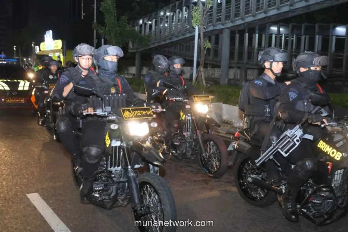 140 Personel Gabungan Dikerahkan Polda Metro Jaya Antisipasi Kejahatan Jalanan di Jakarta Selatan