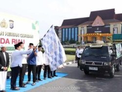 Polda Riau Salurkan 195 Hewan Kurban ke Desa Terpencil saat Idul Adha 2026