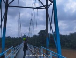 Satgas Darurat Jembatan Polda Riau Rampungkan 100 Persen Jembatan Ikon Pacu Jalur di Kuansing