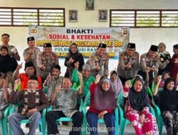Polres Musi Rawas Gelar Bakti Kesehatan dan Bansos untuk Lansia di Panti Jompo