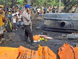 Polisi Temukan Tabung Gas dan Sepeda Motor di Dalam Bus ALS yang Terlibat Kecelakaan Maut di Sumsel