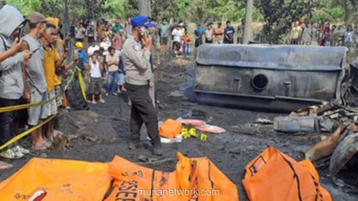 Polisi Temukan Tabung Gas dan Sepeda Motor di Dalam Bus ALS yang Terlibat Kecelakaan Maut di Sumsel