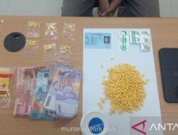 Polsek Babelan Amankan 674 Butir Obat Keras Ilegal dari Kompleks Pondok Ungu Permai