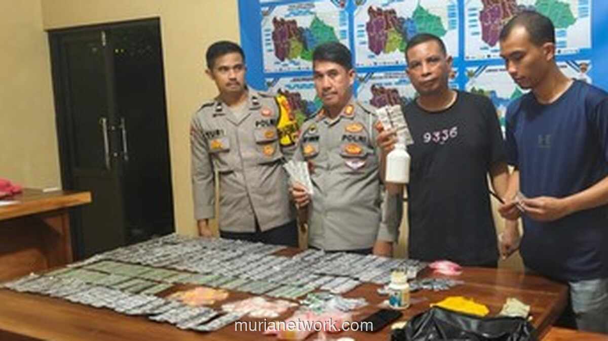 Polisi Gerebek Lapak Pasar Laladon, Sita 3.400 Butir Obat Keras Ilegal