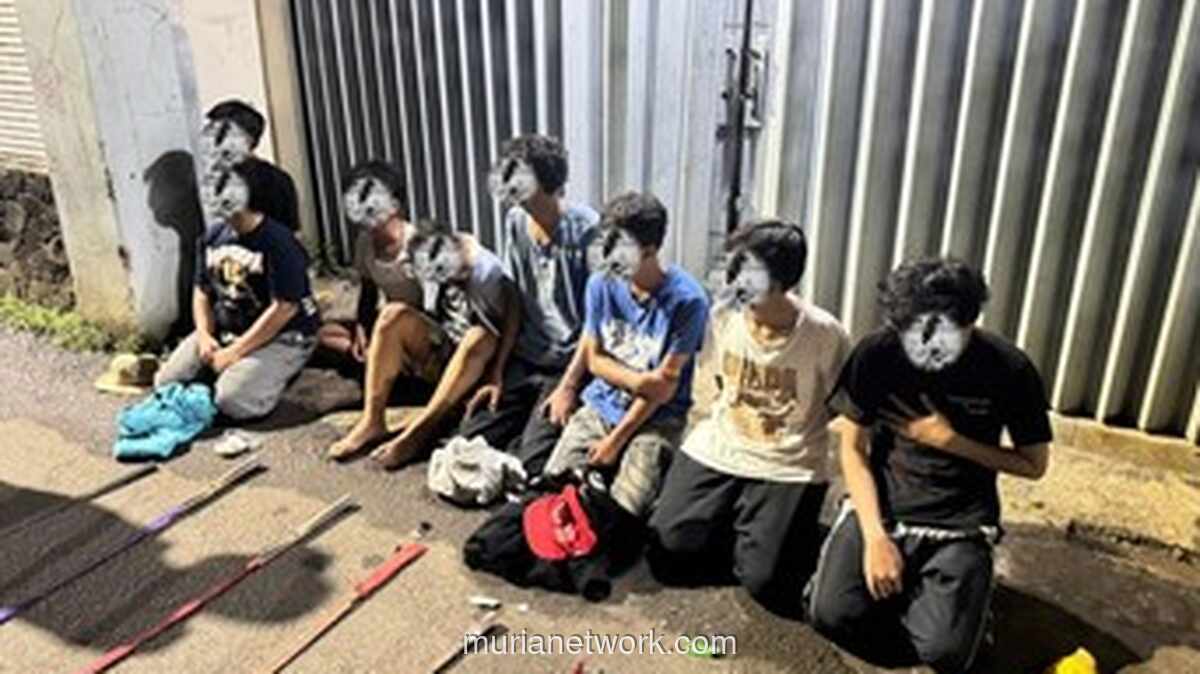Patroli Gabungan Brimob dan Polres Jakarta Timur Gagalkan Tawuran Remaja di Jalan Raya Tengah