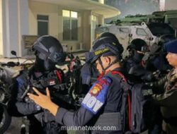 Patroli Brimob Gagalkan Tawuran Remaja di Kalimalang, Empat Pelaku Diamankan