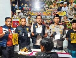 Polres Musi Rawas Gagalkan Penyelundupan 2 Kilogram Sabu dan 20 Butir Ekstasi dari Jalur Muratara