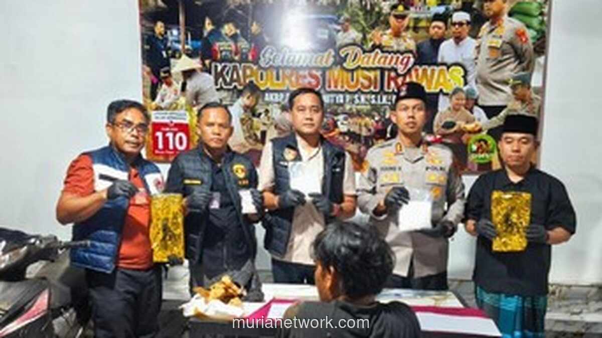 Polres Musi Rawas Gagalkan Penyelundupan 2 Kilogram Sabu dan 20 Butir Ekstasi dari Jalur Muratara