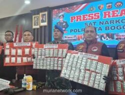 Polresta Bogor Kota Ungkap 82 Kasus Narkoba, Amankan 65 Pengedar dan Selamatkan 385 Ribu Jiwa
