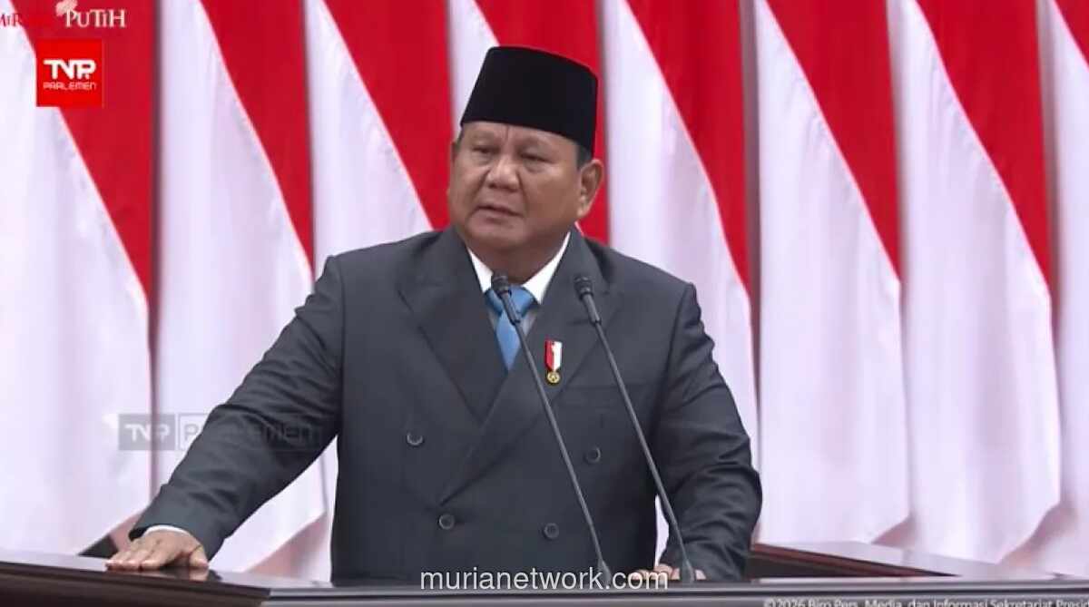 Prabowo Singkap Sejarah Penjajahan di Sidang Paripurna, Ajak Bangsa Tak Lagi Rendah Diri