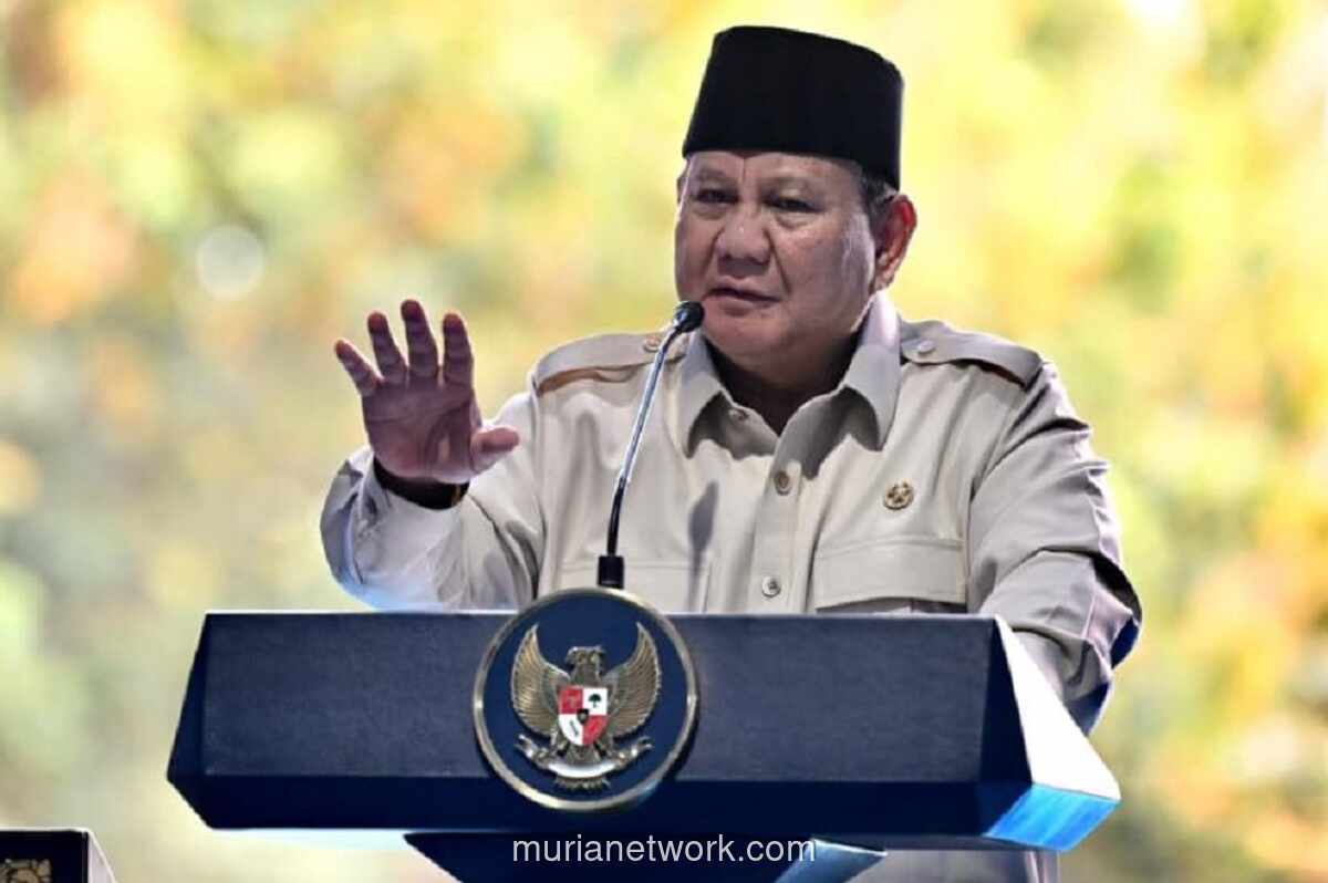 Presiden Prabowo Beri Taklimat ke 1.000 Perwira Siswa TNI-Polri di Seskoad Bandung