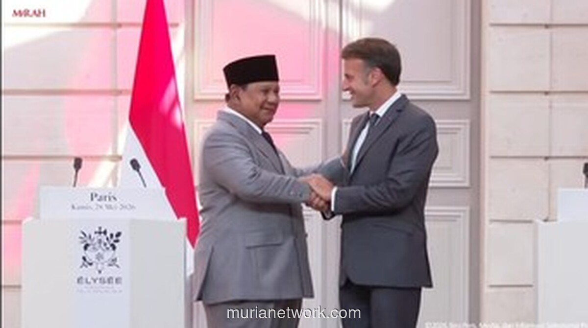 Prabowo dan Macron Sepakati Penguatan Kerja Sama Pertahanan hingga Energi Bersih di Paris