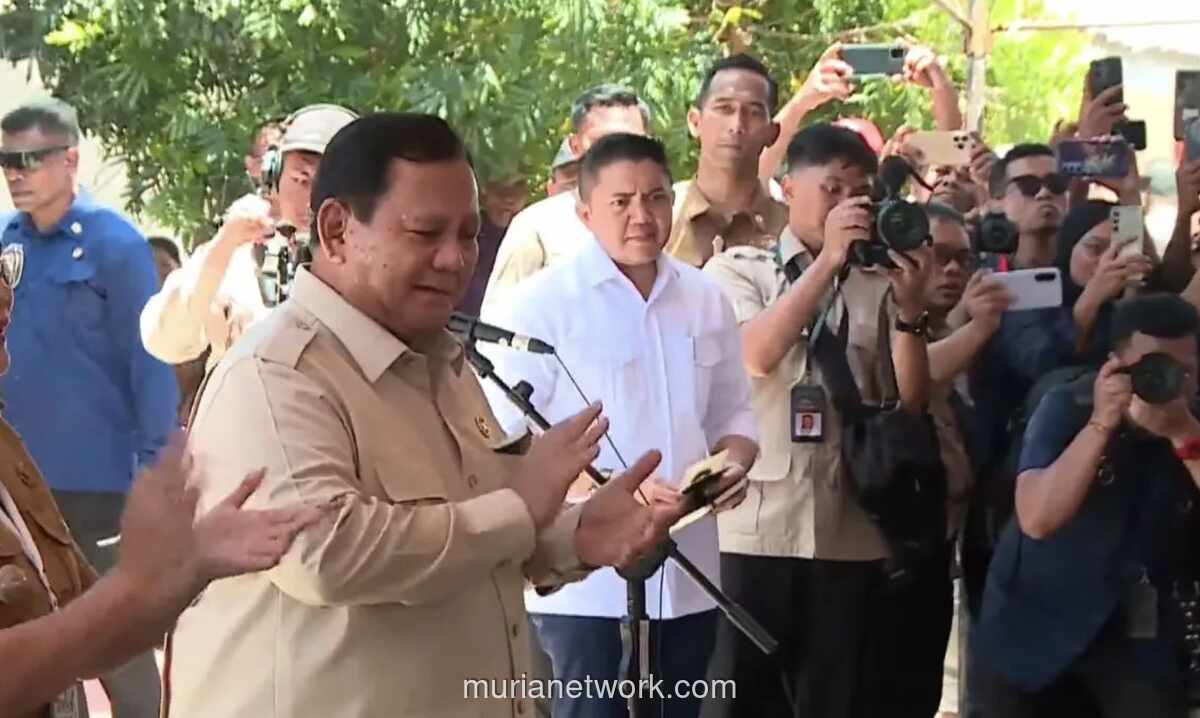 Prabowo di Pulau Miangas: Janjikan Ponsel untuk Setiap Kepala Keluarga dan Perkuat Jaringan Internet