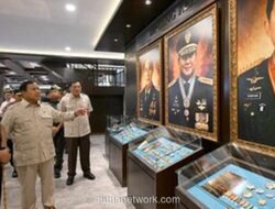 Presiden Prabowo Resmikan Renovasi Museum dan Perpustakaan Seskoad Bandung