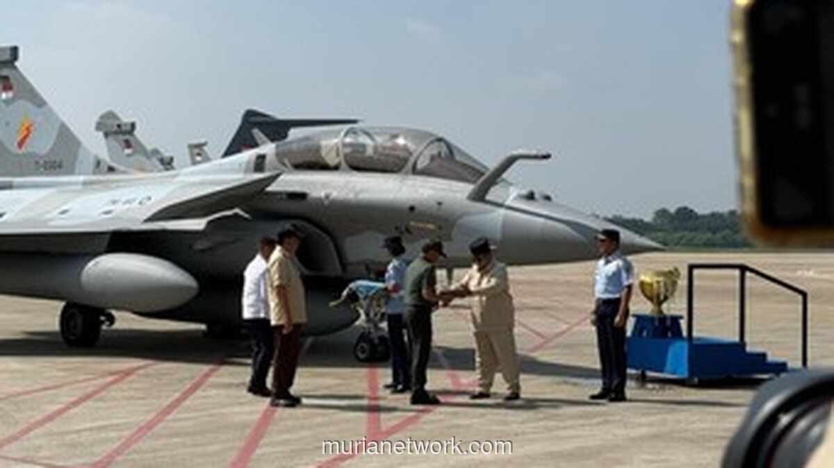 Presiden Prabowo Resmi Serahkan Enam Pesawat Tempur Rafale dan Alutsista Canggih ke TNI