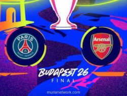 PSG dan Arsenal Berebut Tahta Juara Liga Champions di Puskas Arena