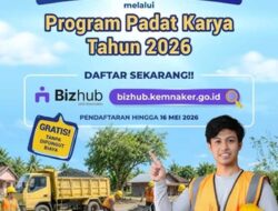 Kemnaker Buka Pendaftaran Program Padat Karya 2026, Target Serap Tenaga Kerja Lokal