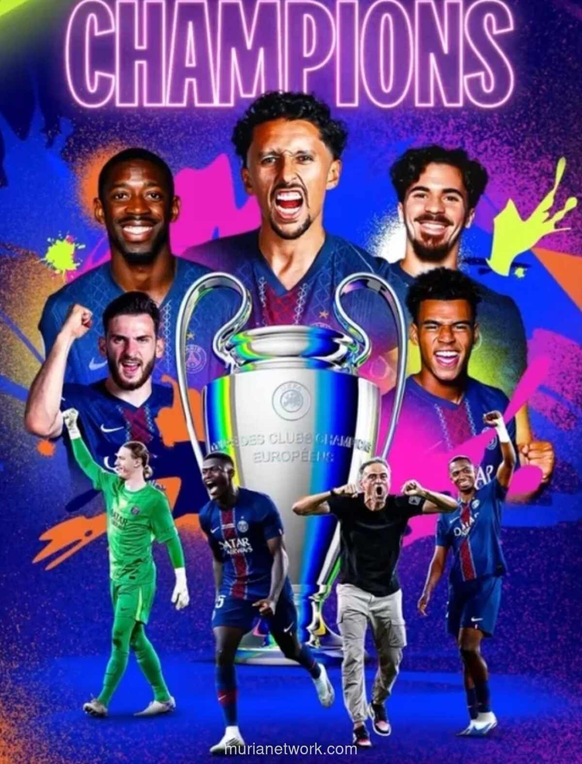 PSG Kalahkan Arsenal Lewat Adu Penalti, Pertahankan Gelar Liga Champions