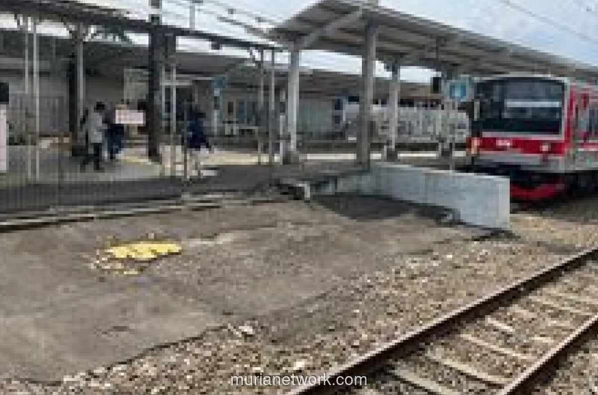 Proyek Peron KRL di Stasiun Bogor Dikebut, Ditargetkan Rampung Juli 2026