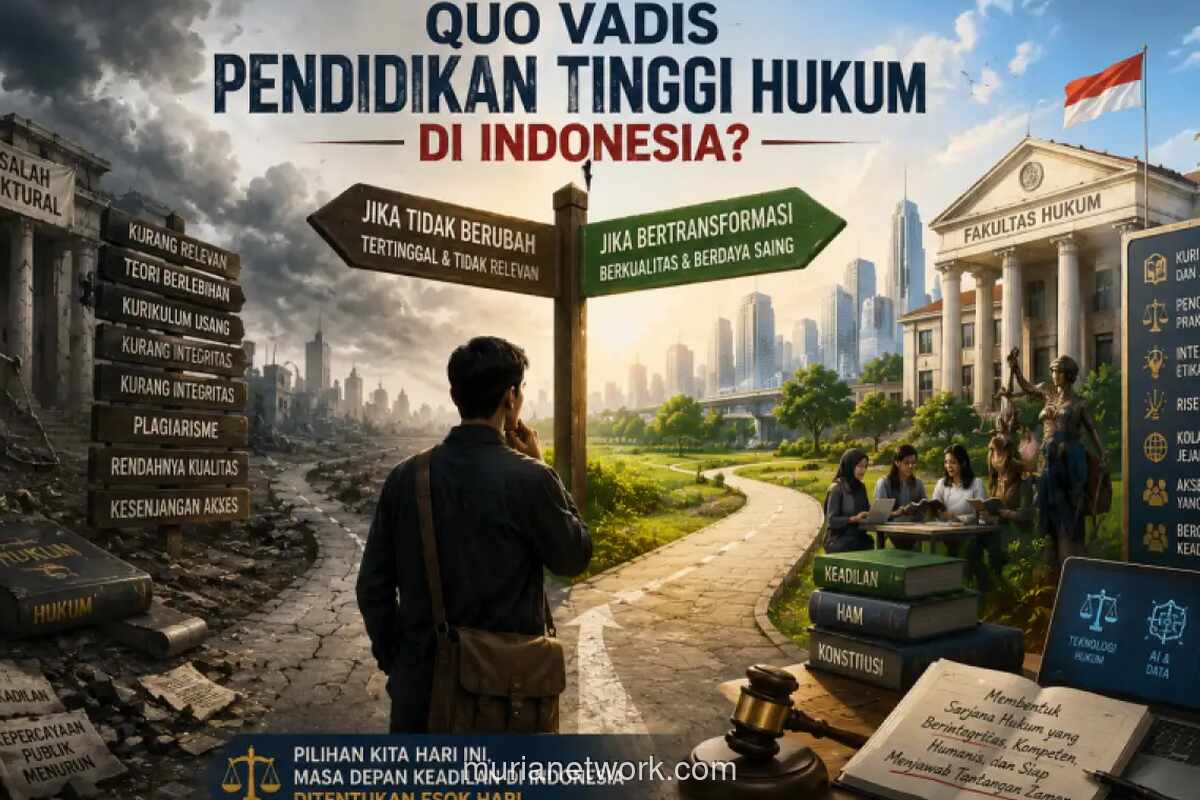 Seabad Pendidikan Tinggi Hukum di Indonesia: Antara Pencetak Sarjana Normatif dan Kebutuhan Penegak Hukum Berintegritas
