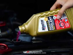 Master Radiator Coolant Gold 50/50 Diluncurkan untuk Jaga Suhu Ideal Baterai Mobil Listrik dan Hybrid
