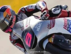 Veda Ega Pratama Finis Keempat di Moto3 Prancis, Ungguli Rival Berat di Trek Basah