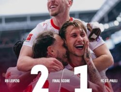 RB Leipzig Taklukkan St. Pauli 2-1, Jaga Asa ke Liga Champions