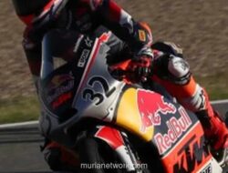 Pembalap Indonesia Kiandra Ramadhipa Start Posisi ke-14 di Kualifikasi MotoGP Rookies Cup Le Mans