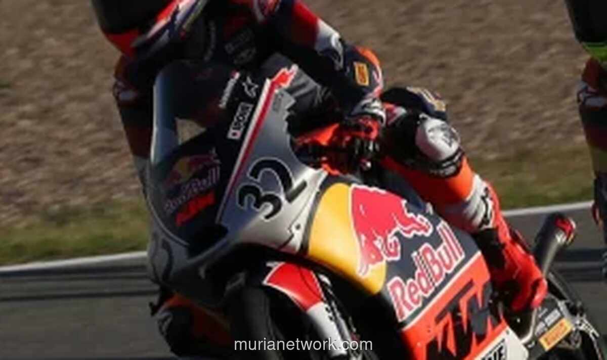 Pembalap Indonesia Kiandra Ramadhipa Start Posisi ke-14 di Kualifikasi MotoGP Rookies Cup Le Mans