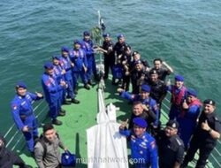 Polri dan Polisi Malaysia Gelar Pertemuan Bilateral di Tengah Selat Malaka Bahas Kejahatan Lintas Batas