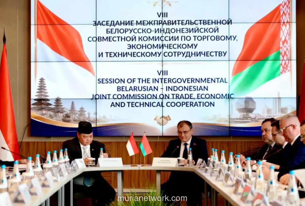 Indonesia dan Belarus Perkuat Kerja Sama Ekonomi, Bahas Tindak Lanjut Kunjungan Presiden Belarus ke Jakarta