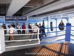 Kolong Flyover Pasar Rebo Disulap Jadi Ring Tinju dan Skatepark untuk Cegah Tawuran Remaja