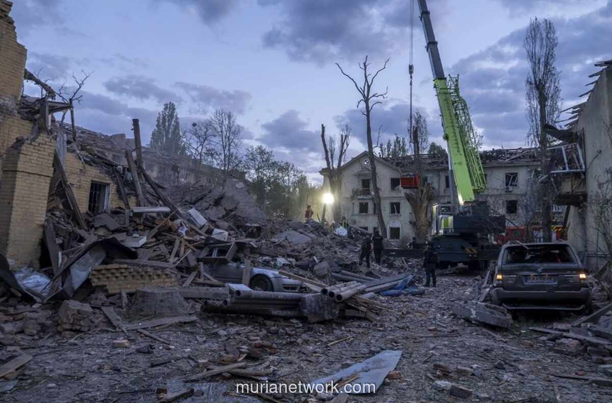 Rusia Ancam Serang Besar-besaran Kiev Jelang Victory Day, Minta Warga Sipil dan Diplomat Asing Segera Tinggalkan Ibu Kota Ukraina