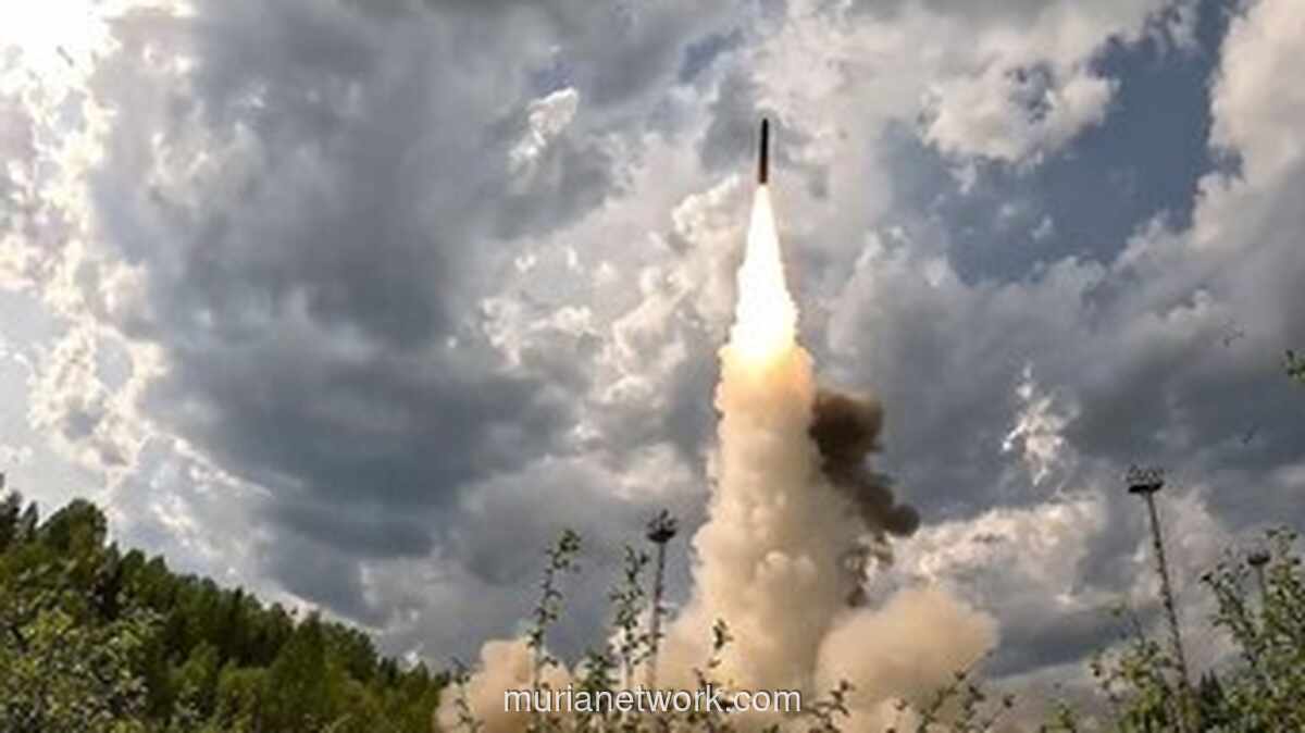 Rusia Gelar Latihan Nuklir Strategis Guntur di Tengah Ketegangan dengan Ukraina dan Barat