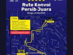 Ribuan Bobotoh Siap Padati Pusat Kota Bandung, Polisi Terapkan Rekayasa Lalu Lintas untuk Konvoi Juara Persib