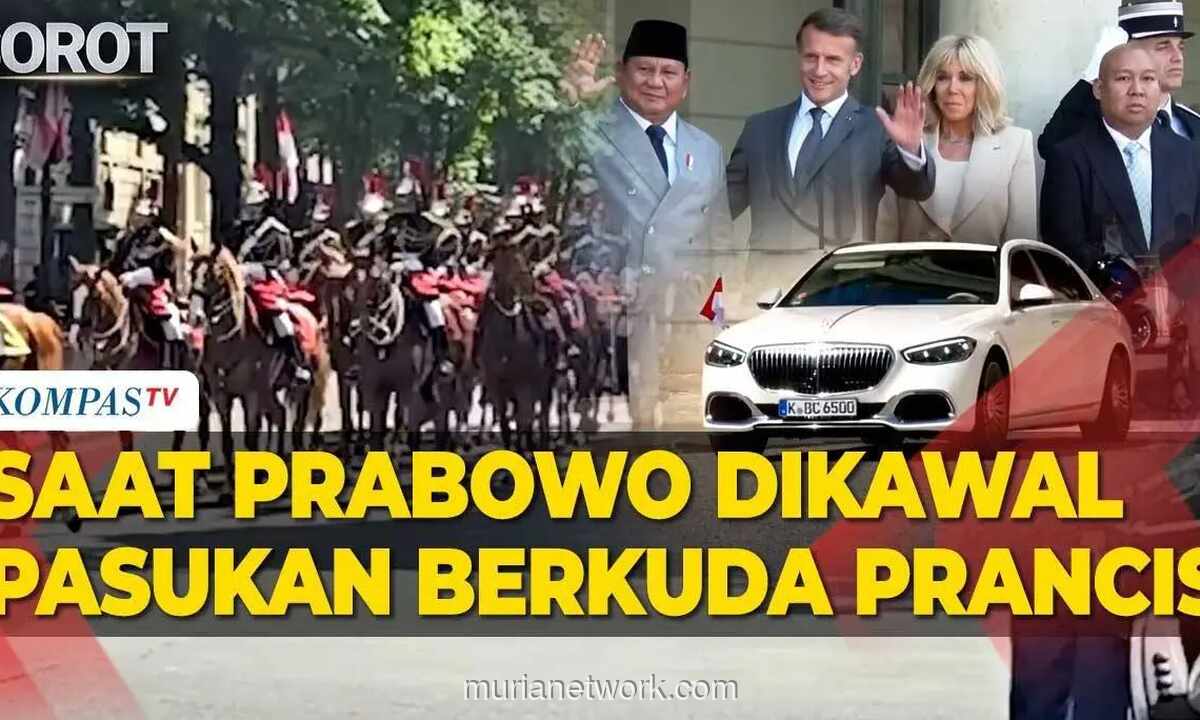 Presiden Prabowo Disambut Kehormatan Kenegaraan di Istana Élysée Paris