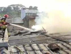 Ledakan Korsleting Listrik Hanguskan Rumah di Bogor Tengah, Kerugian Capai Rp500 Juta