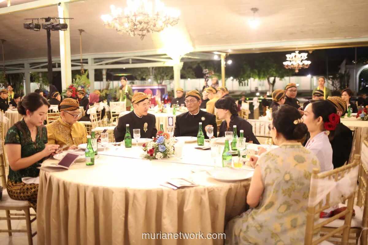Royal Dinner Mangkunegaran ke-269 Sajikan Filosofi Keprajuritan Lewat Tujuh Hidangan Khas